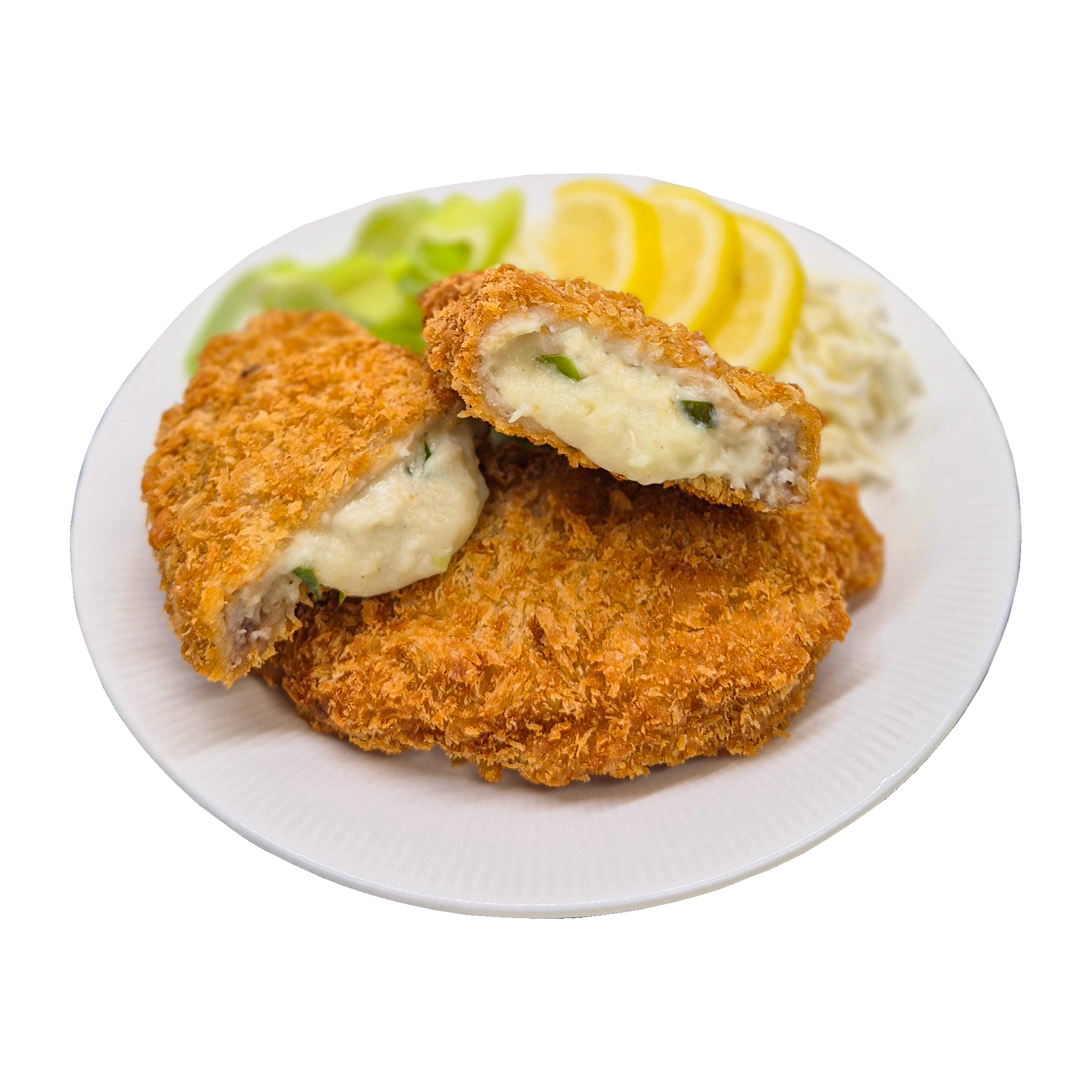 대파크림치즈돈까스
